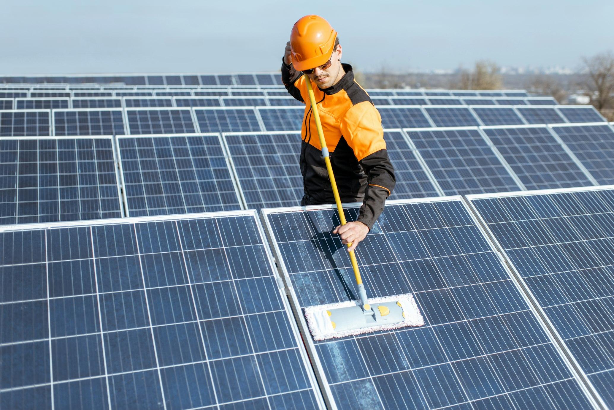 Solar system maintenance service